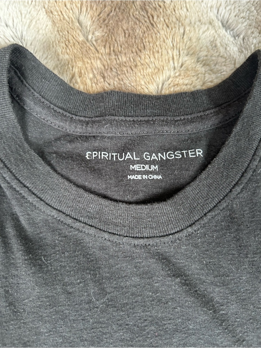 Spiritual Gangster Women's 'Grateful' Black Muscle Tank M - Picture 3 of 6